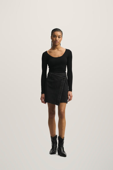 LUX Mini Skirt Dawn Denim