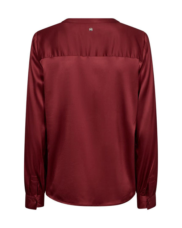 MMEnfa Satin Blouse MosMosh