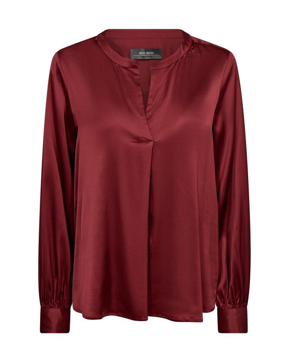 MMEnfa Satin Blouse MosMosh