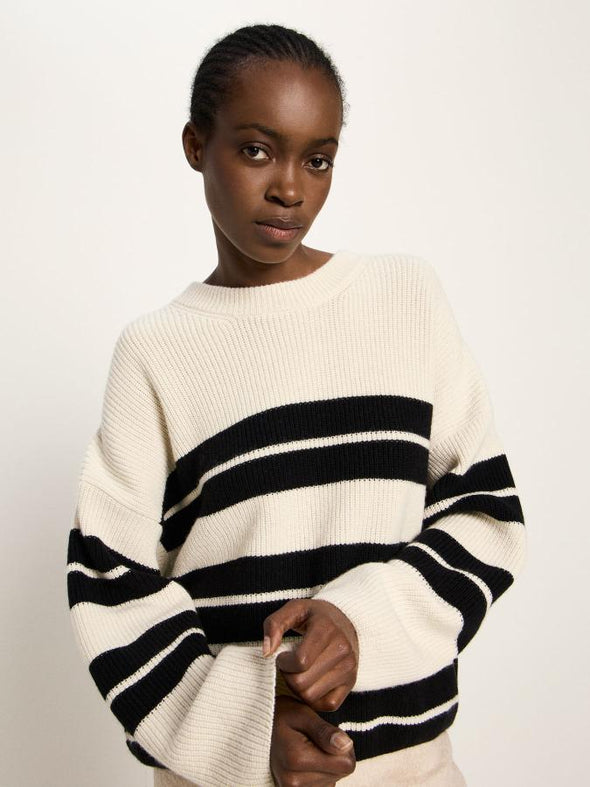 Streifenpullover GOTS Lanius