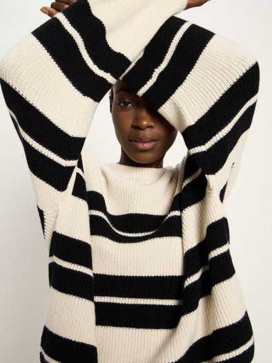 Streifenpullover GOTS Lanius