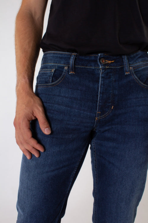 Jim Tapered Classic Indigo Kuyichi